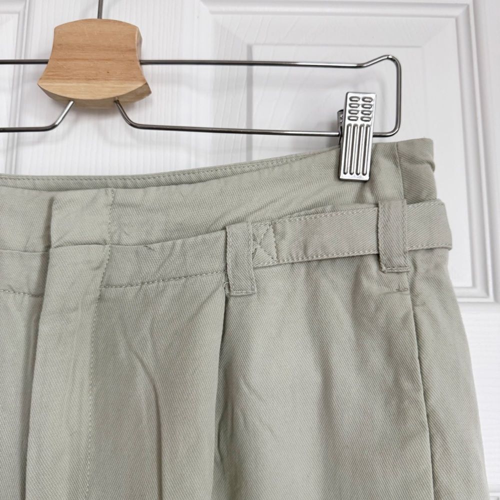 Free People Falling Out Straight Leg Trouser in Alfalfa Size 4 - Picture 6 of 13